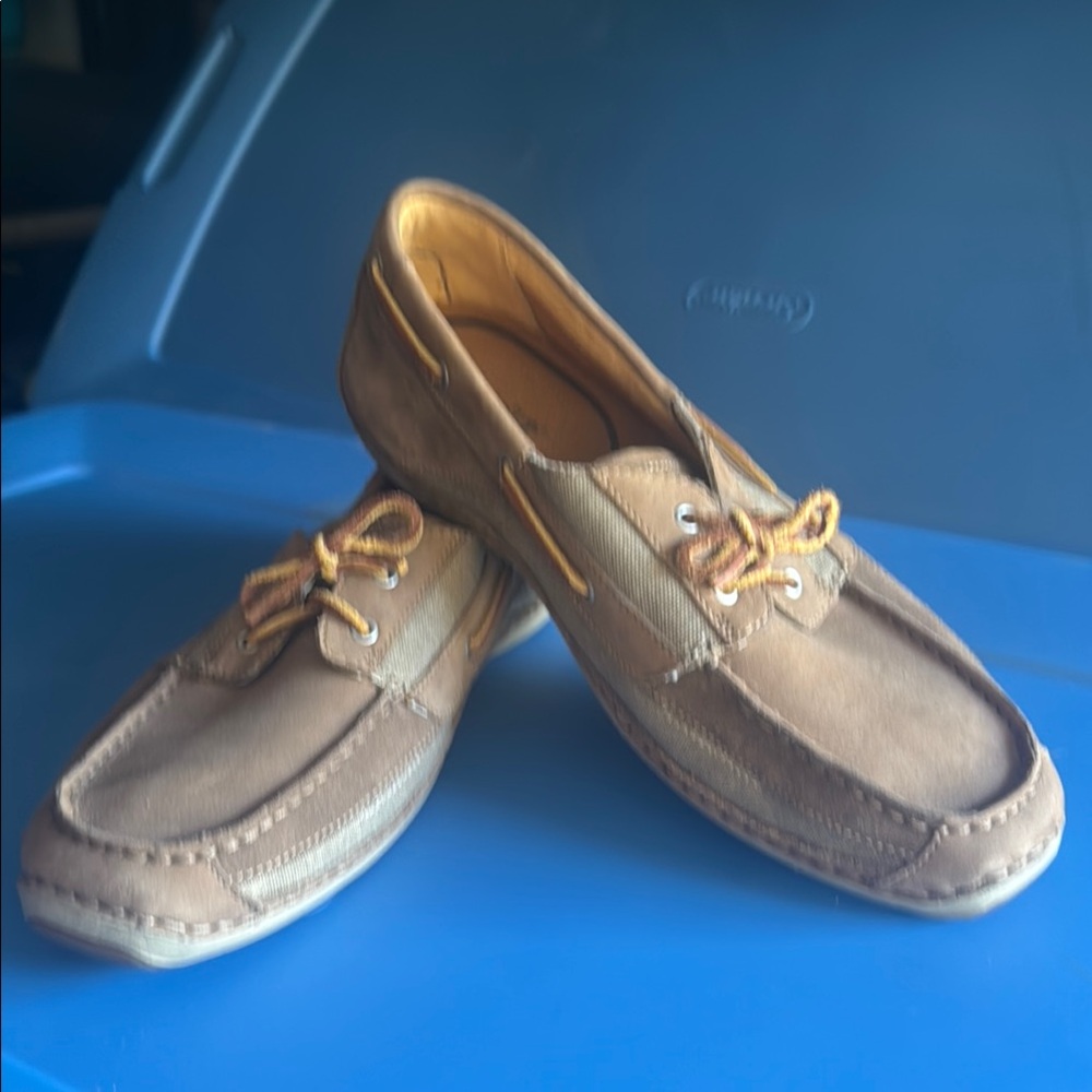 Men's Tan Boat Shoes, Timberland 12